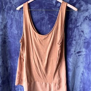 Maurices pink cheer back polyester stretch XL